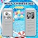 Easter Basket Stuffers, Reusable Bunny Water Balloons for Kids, Magnetic Quick fill, Summer Outdoor Pool Beach Toys, Outdoor Idea Gift Activities Water Games Toys for Boys and Girls (12 PCS)