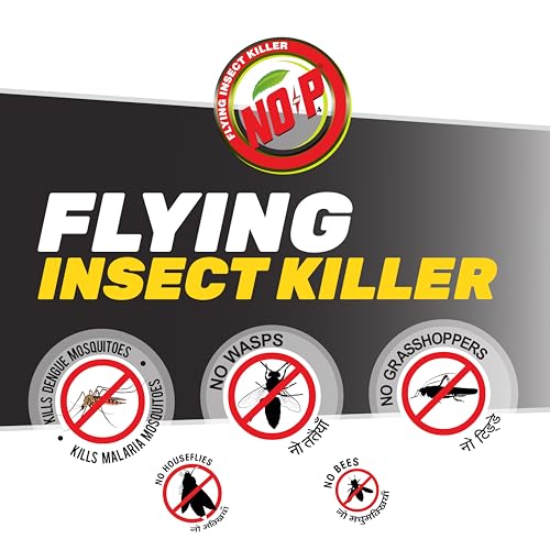 Image of NO-P Crawling Insect Killer Spray - 320ml + NO-P Flying Insect Killer Spray - 320ml | 2% Propoxur | Multi - Action