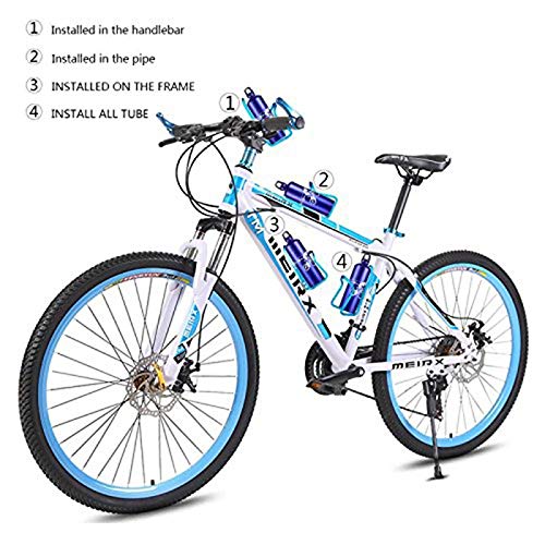 1 PZ Portaborraccia per Bicicletta in Lega di Alluminio Staffa per Ciclismo per Bici Accessori per Biciclette per Bibite in Bicicletta (Color : D)