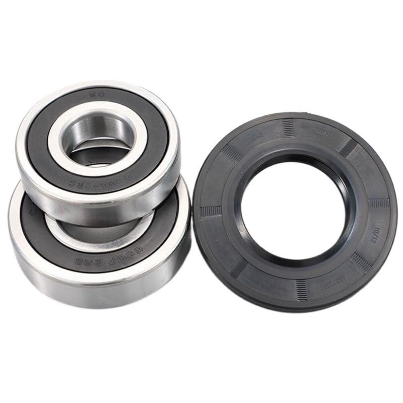 Joint d'eau pour Machine à Laver à Tambour Midea (47x88x10/12) + roulements, 2 pièces (6306 6307), pièces de Bague d'étanchéité