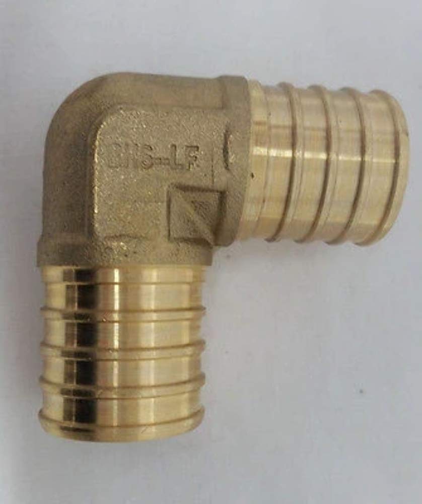 1 1/4" Pex Crimp Elbow Lead Free! (Bag of 10)