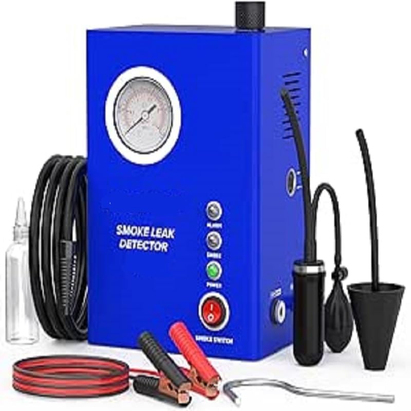 Diagnostic Leak Tester Tools w/Built in Air Pump 12V Air Mode and Smoke Mode for Cooling/EGR/Exhaust System Leaks