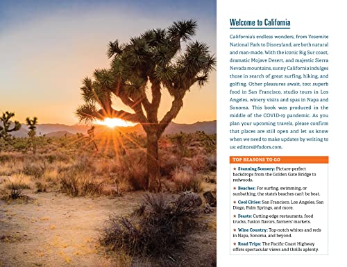 Fodor's California: With The Best Road Trips (Full-Color Travel Guide) #TOP2