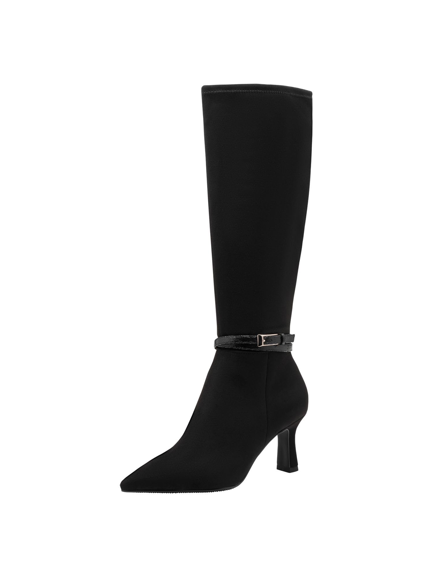 Tamaris Women's Flat Boots, black, 39 EU