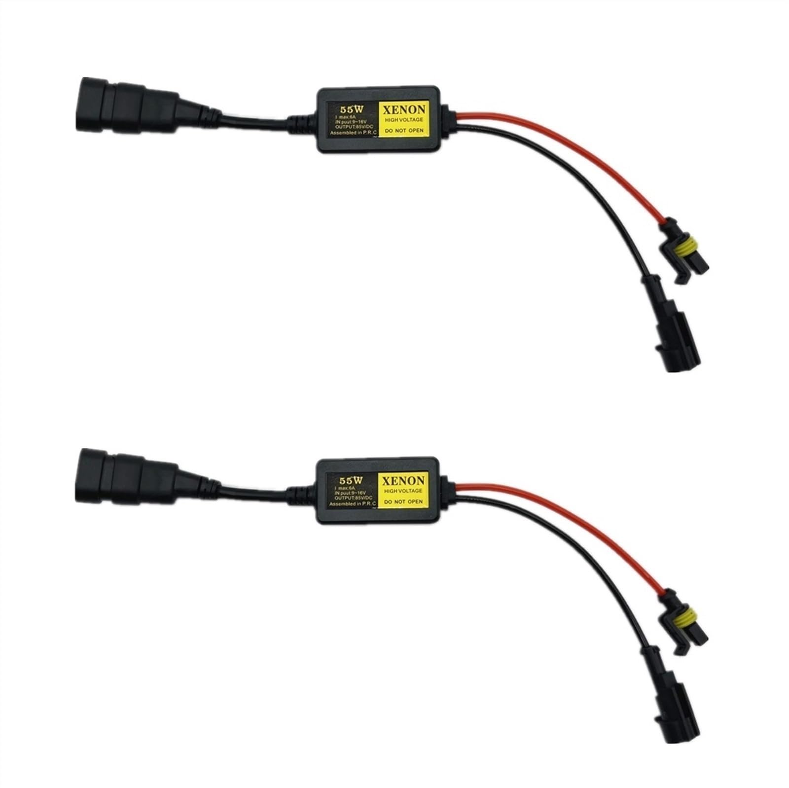 Compatible Con H1 H3 H4 H7 H11 9005 9006 Faro De Coche Xenon 12V DC H-ID Balasto 35W 55W Kit De Conversión De Bloque De Encendido Electrónico lastre del coche