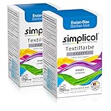 TEXTILIEN FÄRBEN: Die Textilfarben eignen sich als Färbemittel (Farberneuerung, kreative Neufärbung, Batiken, Dip-Dye) zum Färben in der Maschine, Schüssel oder im Topf in ein intensives und leuchtendes Blau