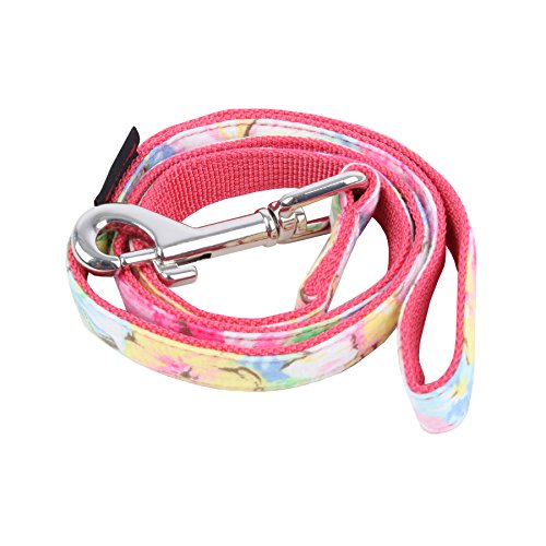 Puppia Authentic Spring Garden Lead, Pink, Medium