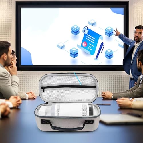 Estuche rígido de viaje Zunate para Nebula Capsule 3, caja/cubierta de EVA con forro suave de terciopelo para proyectores mini, incluye Pro y Mini miniatura 5