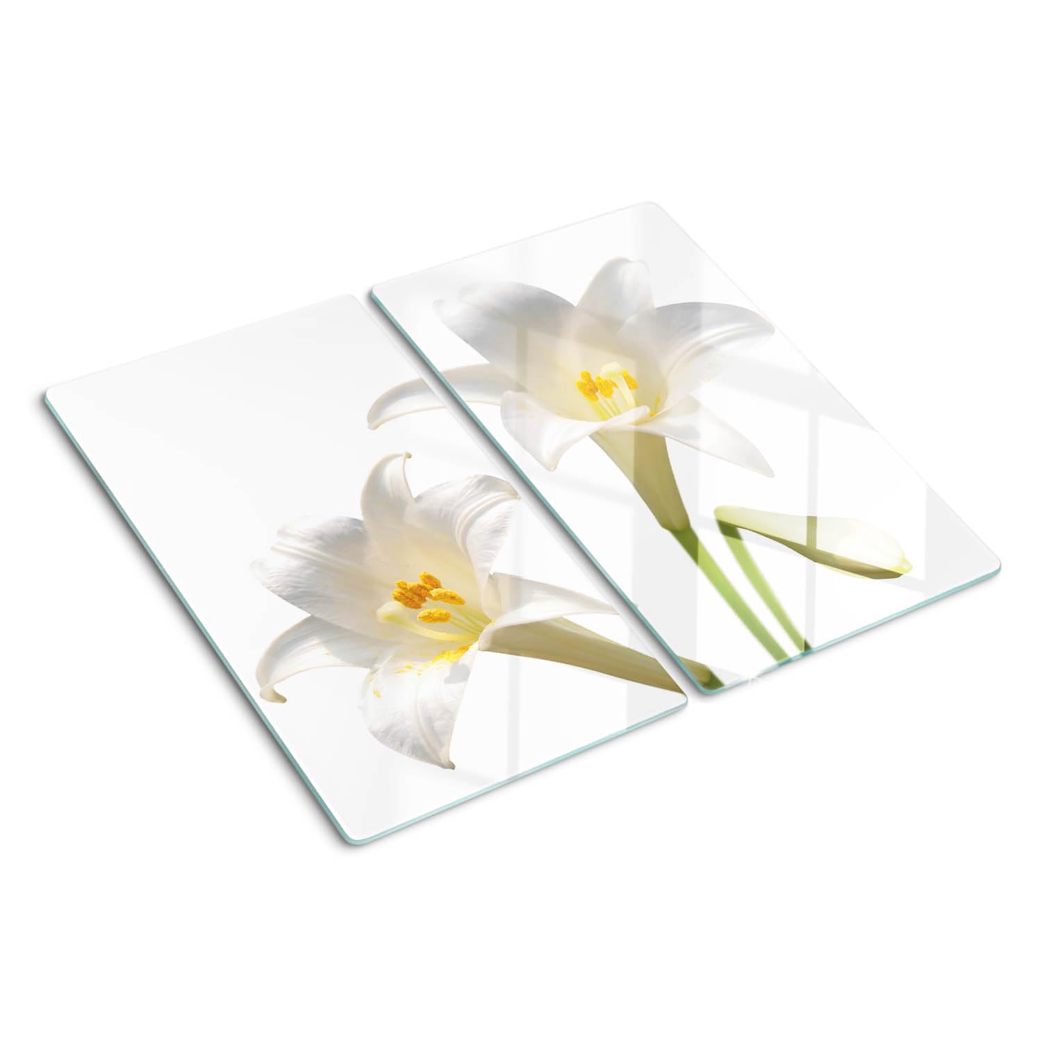 Planche en verre trempé résistant à la chaleur pour protection de cuisine