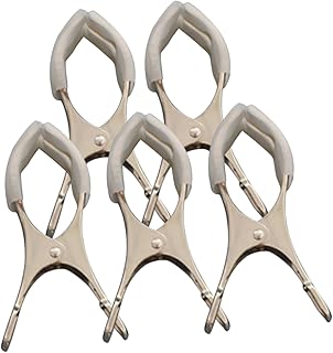 ibasenice 10 Pcs Sax Spacer Clips Saxophone Repair Clip Indentation Clip for Saxophone Stainless Steel Repair Sax Replacement Part Woodwind Stainless Steel Material Oboe Musical Instrument