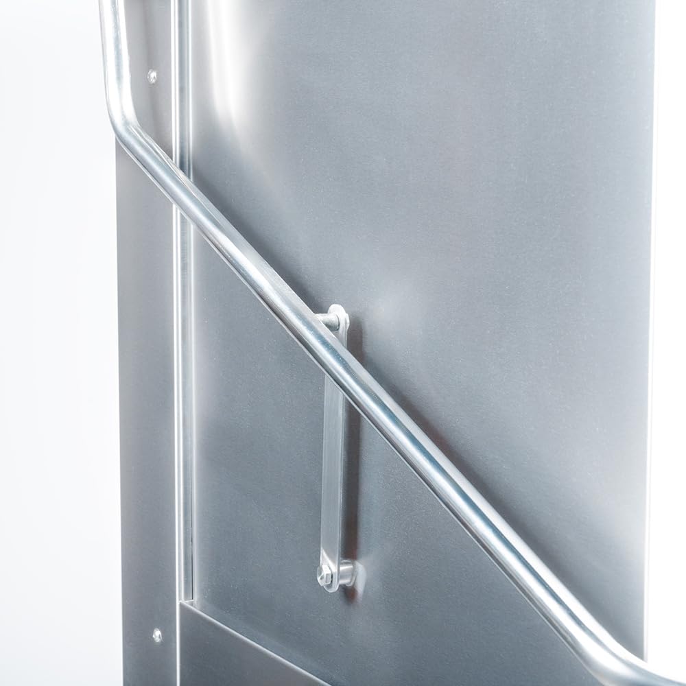 Lavastoviglie Professionale a Capotta 50x50 cm con Pompa Brillantante, Detergente e Scarico | Lavastoviglie a Cappotta per Ristorazione | Lavastoviglie Industriale con Lavaggio Rapido per Bar