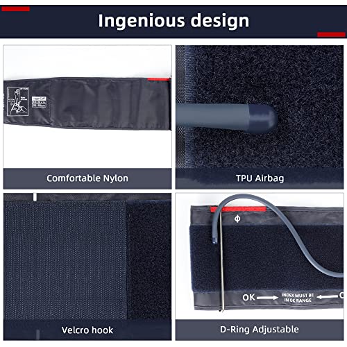 Extra Blood Pressure Cuff Arm, 3.9''-14.2'' Blood Pressure Cuff, Compatible With Omron Bp Extra Replacement Cuff, Bp Machine Not Included #TOP5