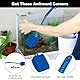 Annickee Mulmsauger Aquarium Mit Bürste, Aquarium Zubehör Reinigung Siphonpumpe, Aquarium Reiniger Schwamm Mit Stiel, Wiederverwendbar Handpumpe für Wasserwechsel Aquarium Reinigungsset 170cm