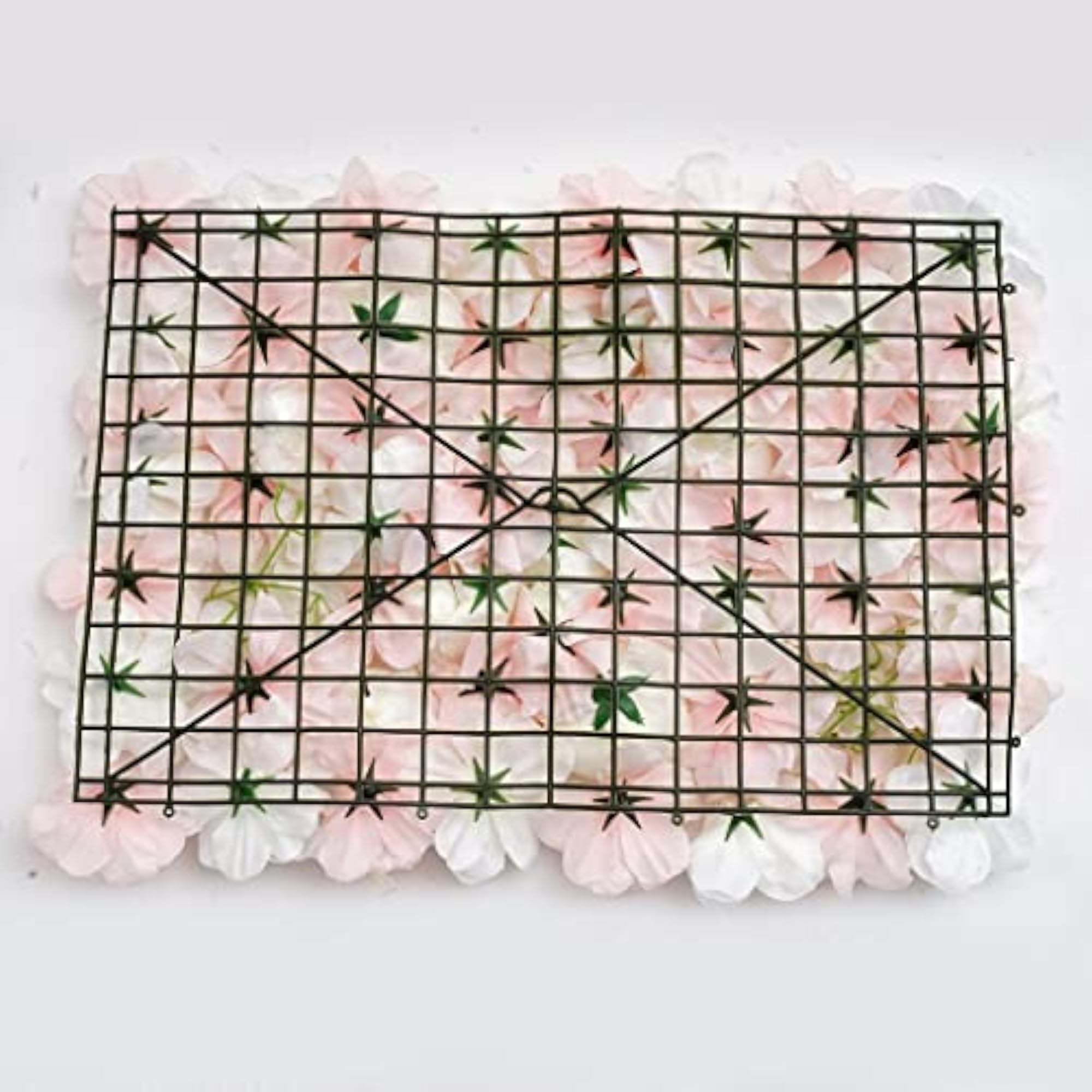 2 Pieces Artificial Flower Wall Wedding Venue Decoration