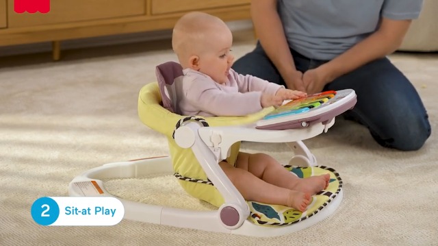 Amazon.com: Fisher-Price Portable Baby Chair Kick & Play Deluxe