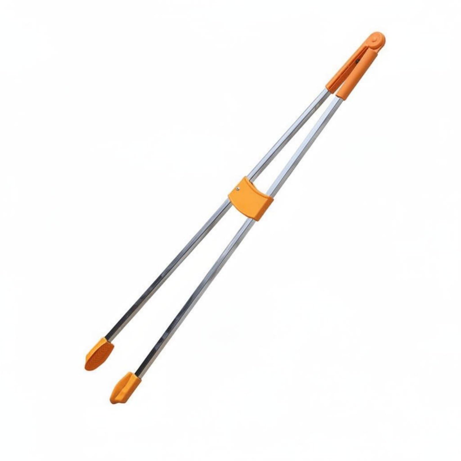 Long-Lasting Stainless Steel Trash Grabber Integrated Jaw Litter Anti-Slip Grip Garbage Picker Stick Heavy Duty for Sanitation Workers, Cleaners, Street Cleaning, Rubber Head | Fruit-image-42