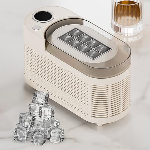 Fabricadora de hielo portátil 120W para hogar oficina miniatura 3