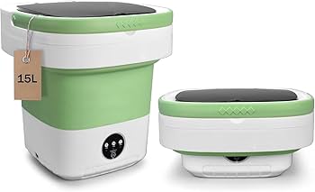 Amazon.com: Portable Washing Machine, 15L Upgraded With Spin