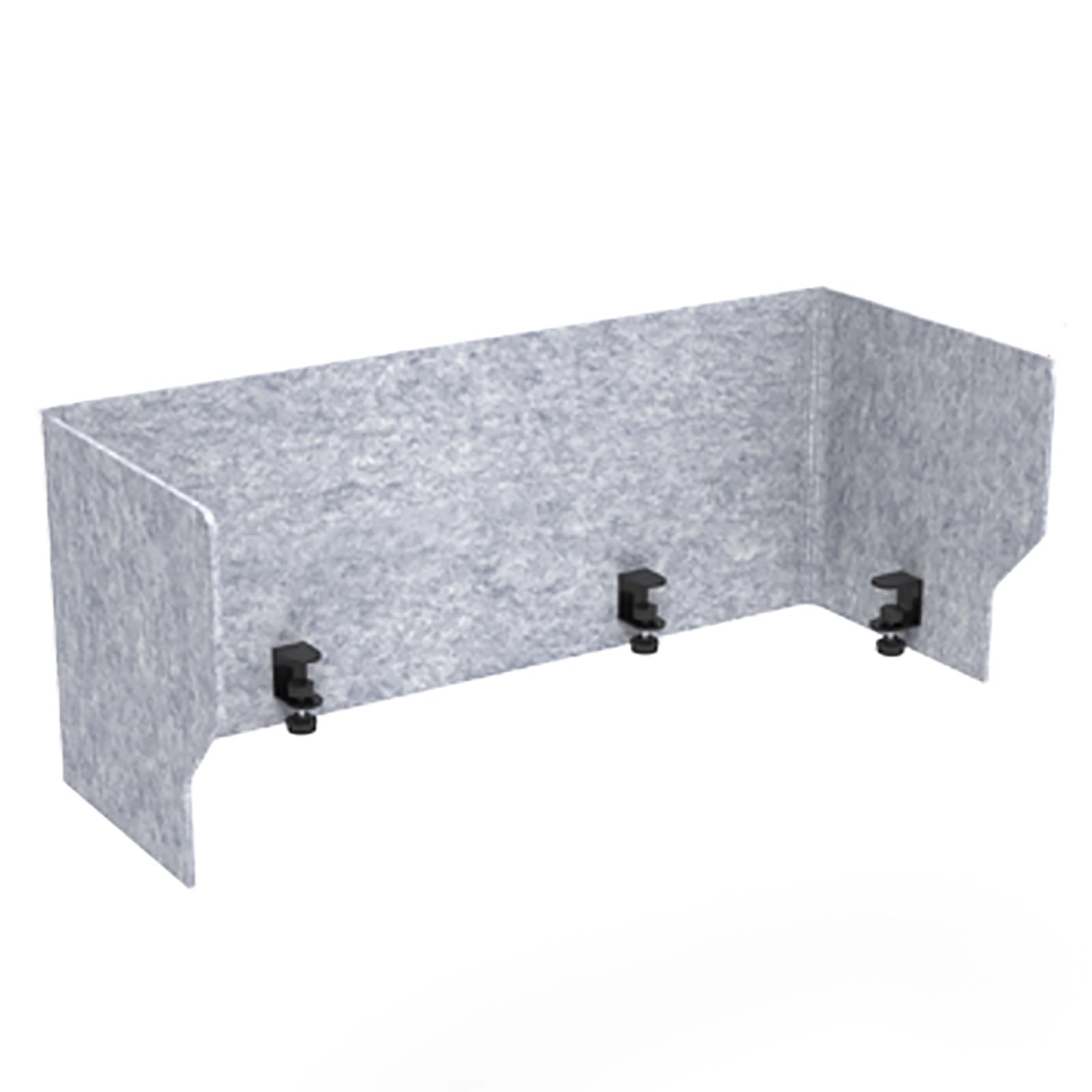 GJZQDKX Acoustic Desk Divider for Privacy Sound Absorbing Desk Partition with Easy Installation 100x50cm