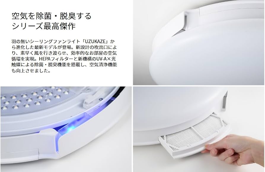 Amazon.co.jp : スワン電器 UZUKAZE3 除菌・脱臭機能付、羽の無い Amazon.co.jp : スワン電器 UZUKAZE3 除菌・脱臭機能付、羽の無い