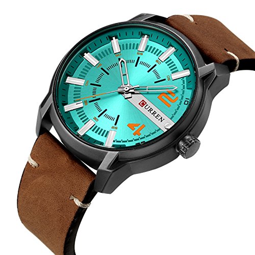 Image of Curren Casual Watch For Men Analog Leather - 8306, strap