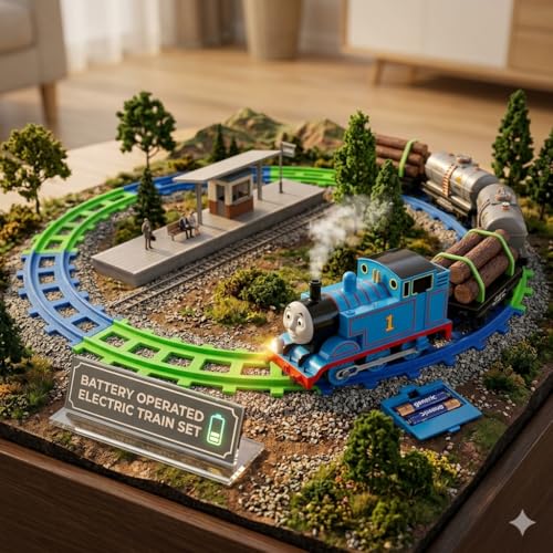 Image of 11 PCS Bullet Train Toys for Kids 3+ | High Speed Battery Operated Classic Retro Train for Boys and Girls Birthday Gift for Children Electric Locomotive Engine Metro Educational | Decor Items