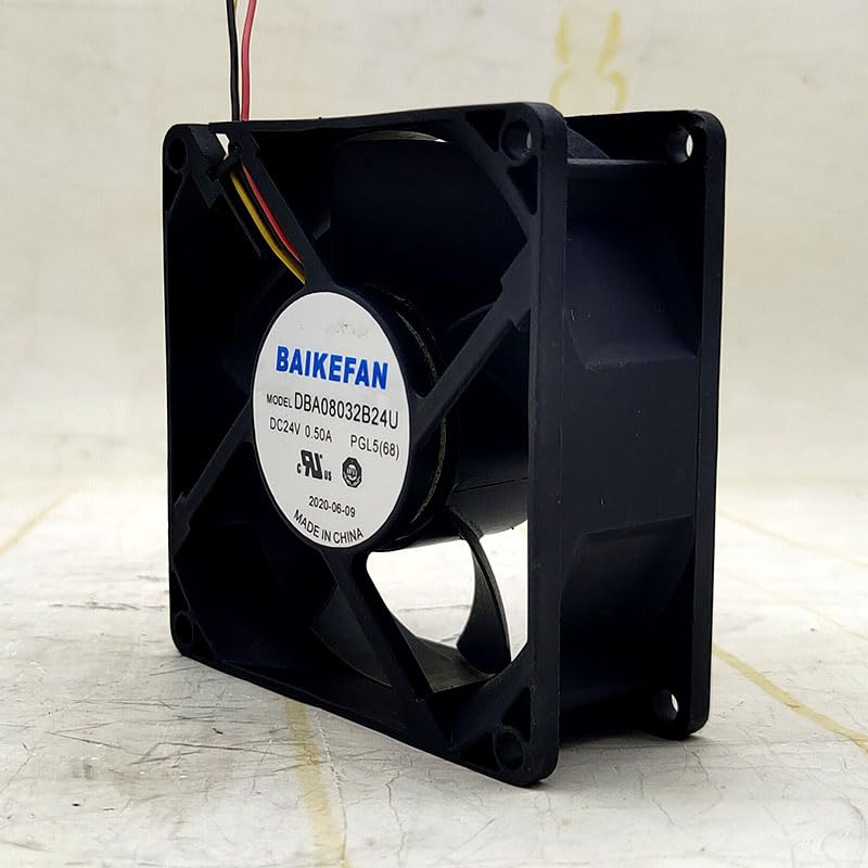 DB08032B24U 8038 24V 0.50A 8cm 3line 3P Double Ball CaseFan