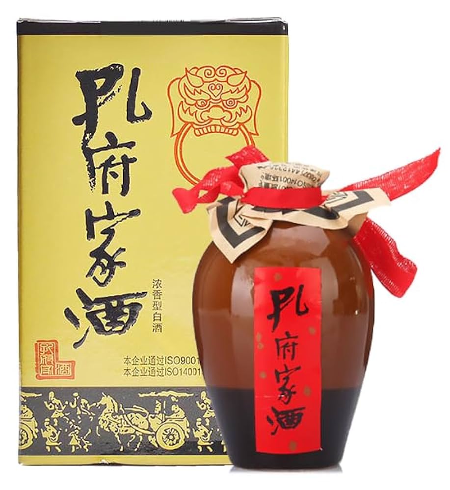 孔府家酒 Amazon.co.jp: 孔府家酒 濃香型白酒39度 500ml/本 中国名物 山東