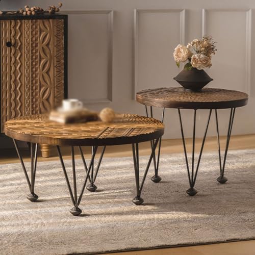 Table basse table d'appoint salon petit bureau créatif et chevet - 3