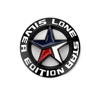 Amazon | ジープ 星型 3Dアルミニウム デカール エンブレム