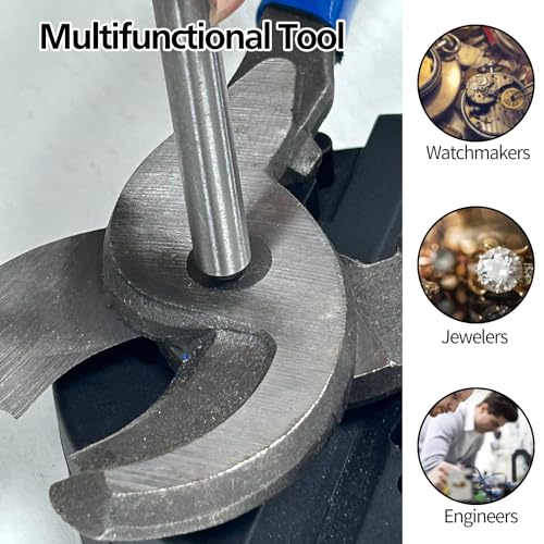 Image of Pin Punch Set, 14pcs Removing Repair Tools, including Universal Block, Pin Punches and Hammer