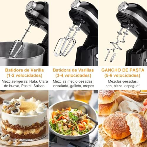 Batidoras Y Mezcladoras, Kitchen batidoras pedestal Marca CAILESER (3)