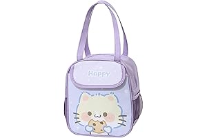 Adorable Kawaii Animal Lunch Bag: Your Purrfect Companion for Wholesome Meals