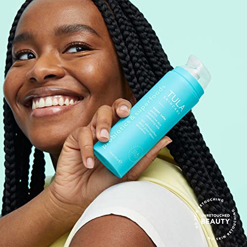 Tula Skin Care Super Calm Gentle Milk Cleanser | Nourishing And Calming For Sensitive Skin With Colloidal Oatmeal, Cucumber & Ginger | 5 Fl. Oz. #TOP6