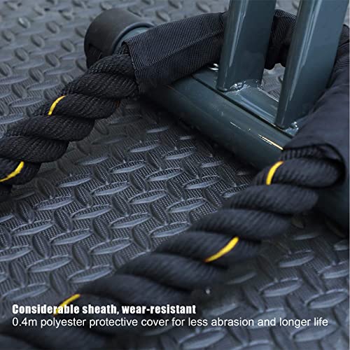 30Ft-Battle-Rope-for-Exercise-15-Inch-Heavy-Battle-Training-Rope-for-Home-Gym-Workout-Rope-for-Fitness-100-Dacron-Strength-Training-Rope-for-Adults-Outdoor-Cardio-Workout-Anchor-Included