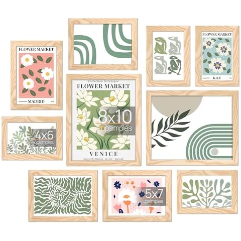 upsimples 10 Pack Picture Frames Cover