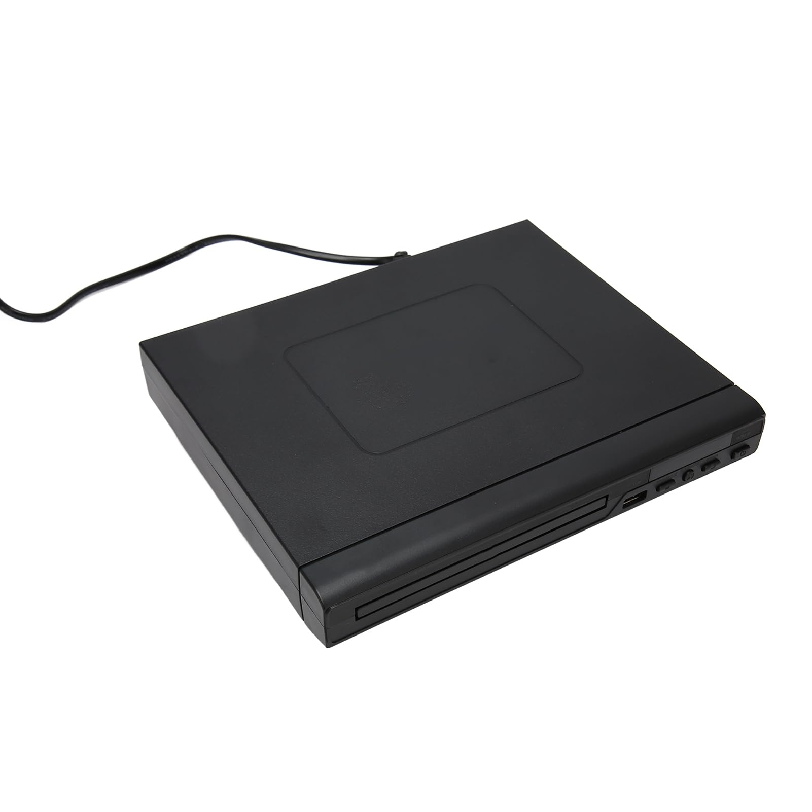 Mini Reproductor de DVD, Interfaz USB 2.0 110-240 V Reproductor de Vídeo CD Multilingüe con Cable para TV Doméstica (Enchufe de la UE)