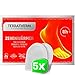 TerraTherm Scaldapiedi Adesivi, 8 Ore di Piedi Caldi, Solette scaldapiedi e Solette riscaldanti, Adatte a Tutti i Tipi di Scarpe, extrasottili, comode e morbide, Solette riscaldanti per Piedi, 5 Paia