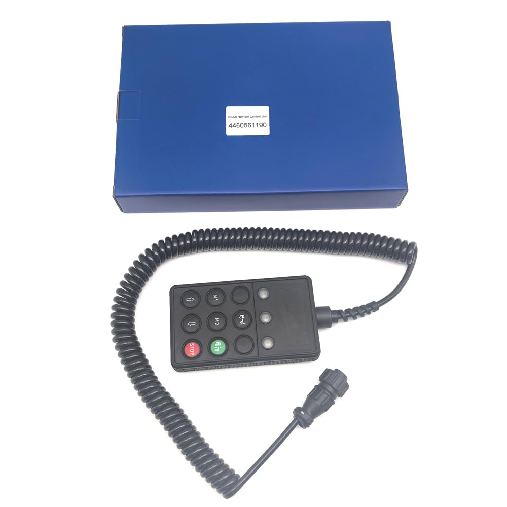Unidad de suspensión neumática de 24 V 460561190 ECAS unidad de control remoto compatible con DAF 1522313, IR/ISBUS 41040928, IVE/C 41040928/9847288, PAC/CAR 1522313, SCA/NIA 1934654