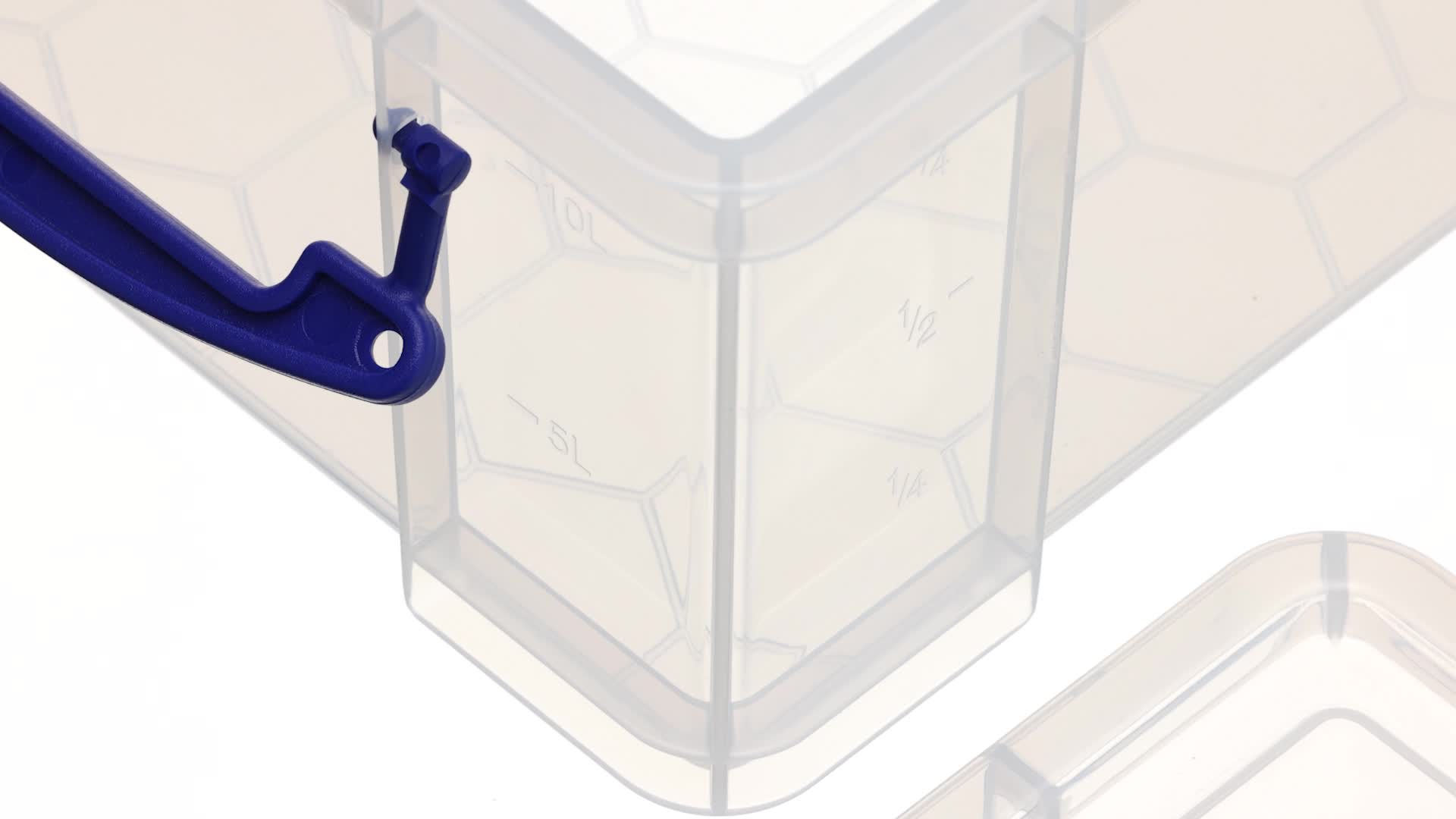 Boîte De Rangement Really Useful 24L - Transparente, Empilable Et Solide