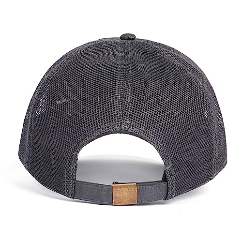 Zylioo - Cappellino da baseball in rete XXL, per