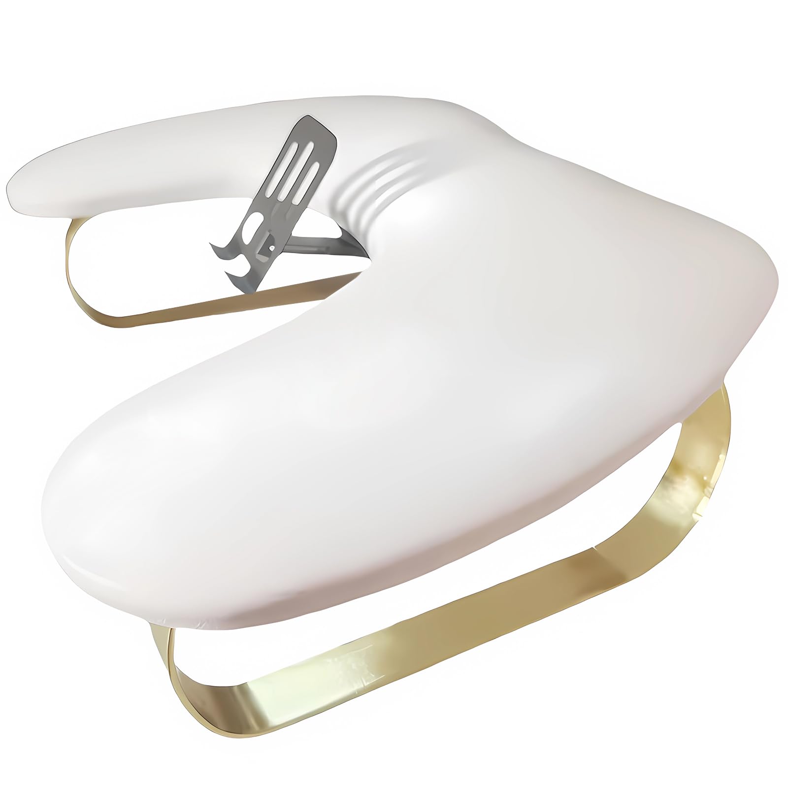 Cuscino ergonomico per tecnici delle unghie, con supporto per telefono, superfici antiscivolo, facile da pulire, a forma di U, poggia mano per nail art