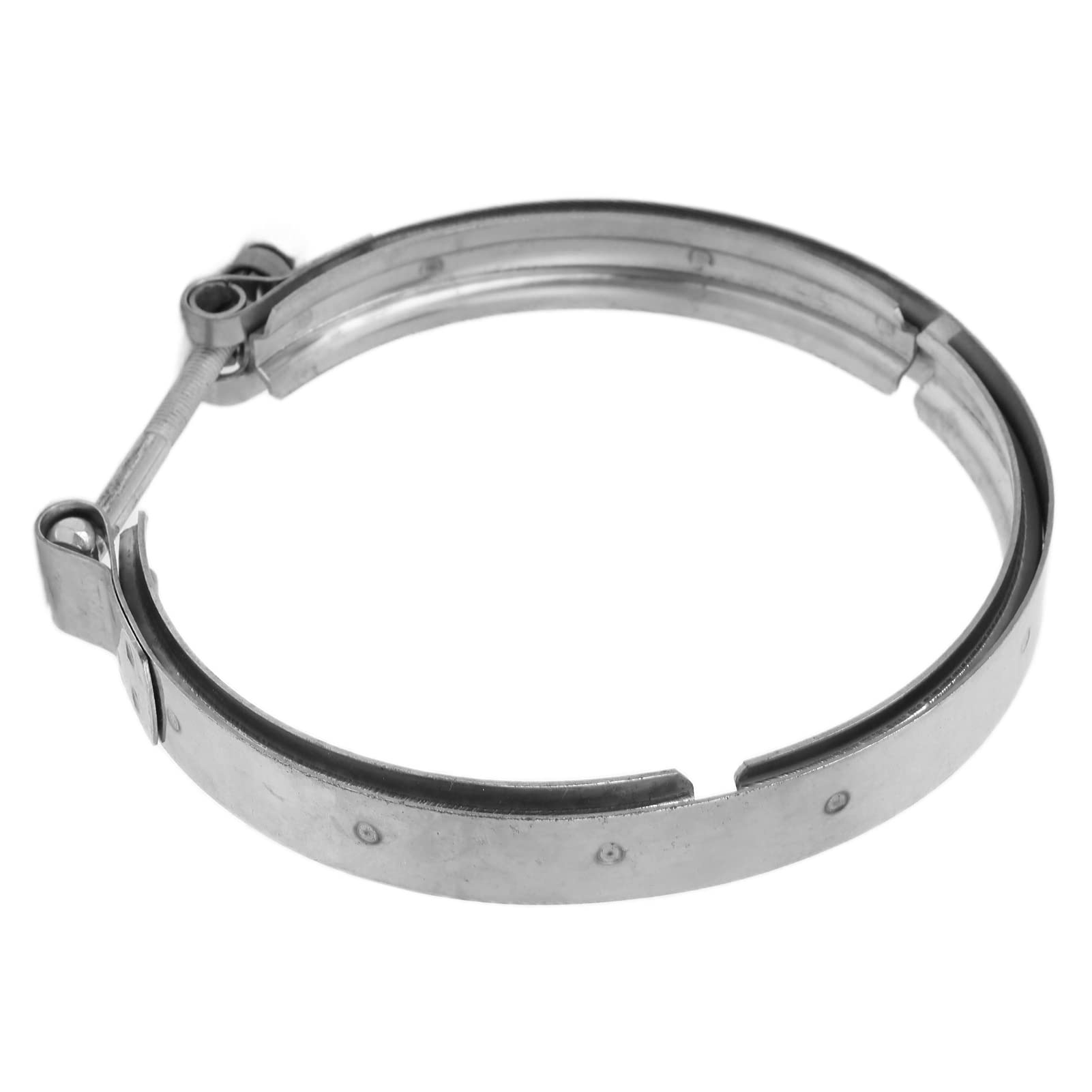 Fascetta V per Scarico 5 Pollici in Acciaio Inossidabile Anticorrosione Sostituzione per Turbocompressore – Tenuta Perfetta, Facile Installazione