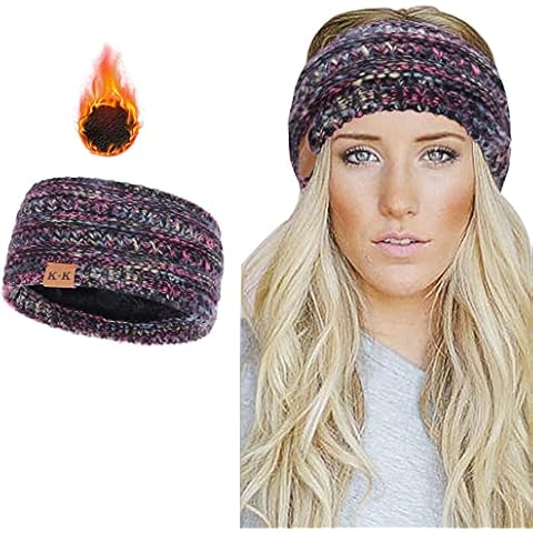 Winter Knitted Headband – Warm Crochet Ear Warmer Cover