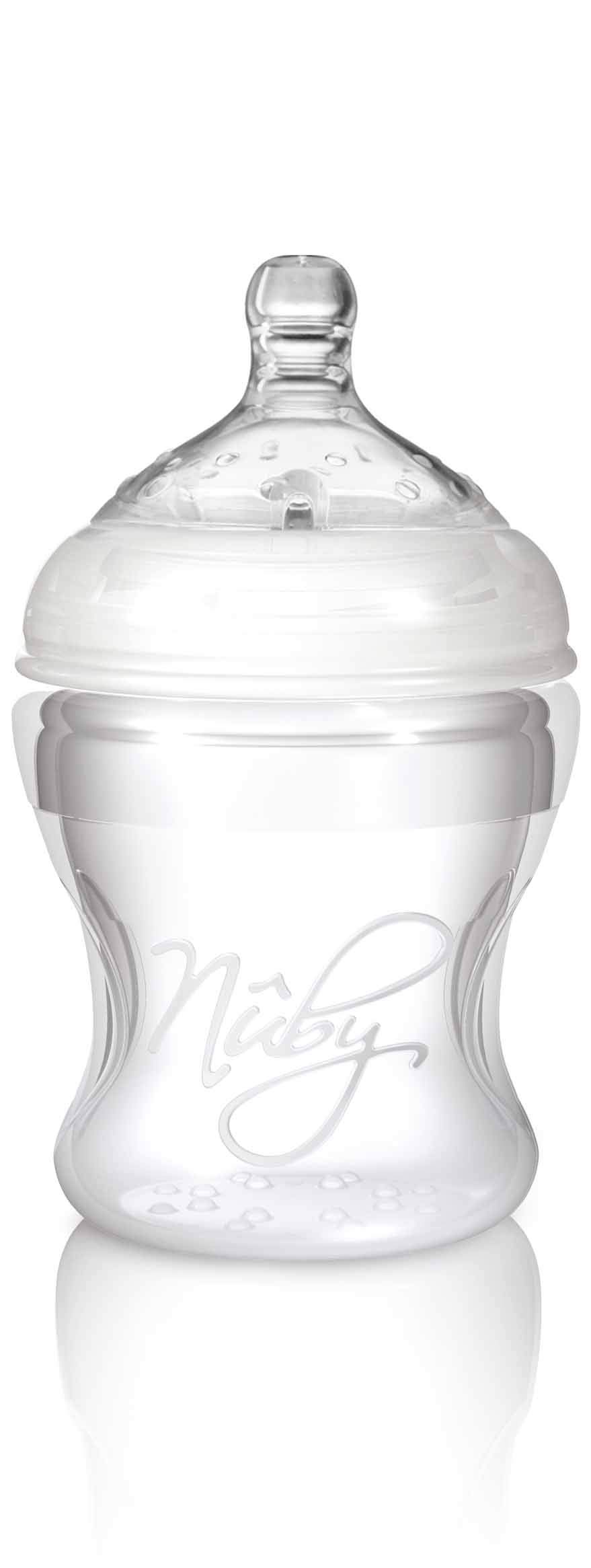 Nuby Natural Touch 150ml SoftFlex Natural Nurser Feeding Bottle