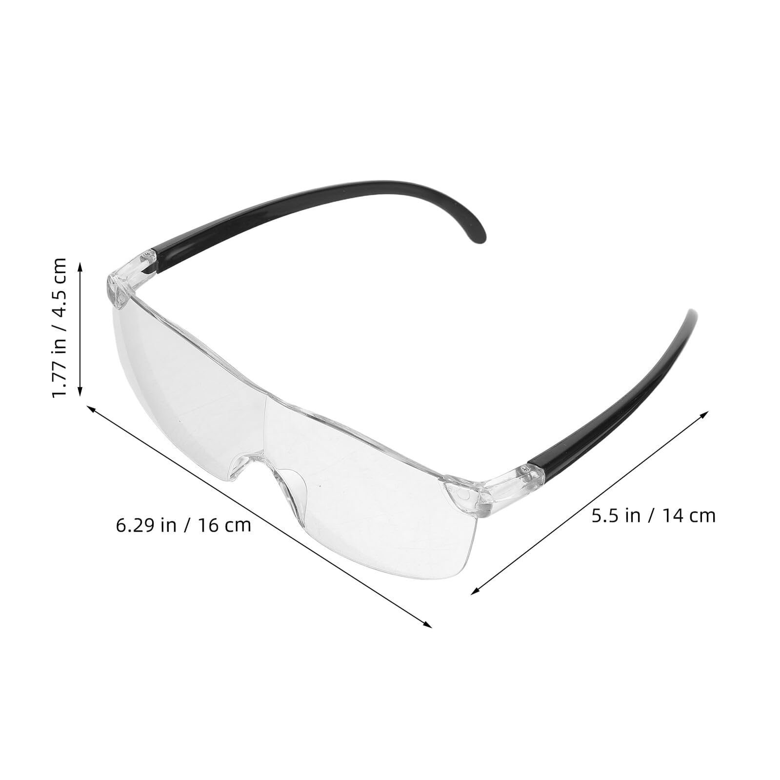 10 Piezas Lupa de Lectura para Mayores Unidades Gafas Aumento para Trabajo Cercano Montura Cómoda y Ligera para Manualidades y Hobbies Plegables y Portátiles