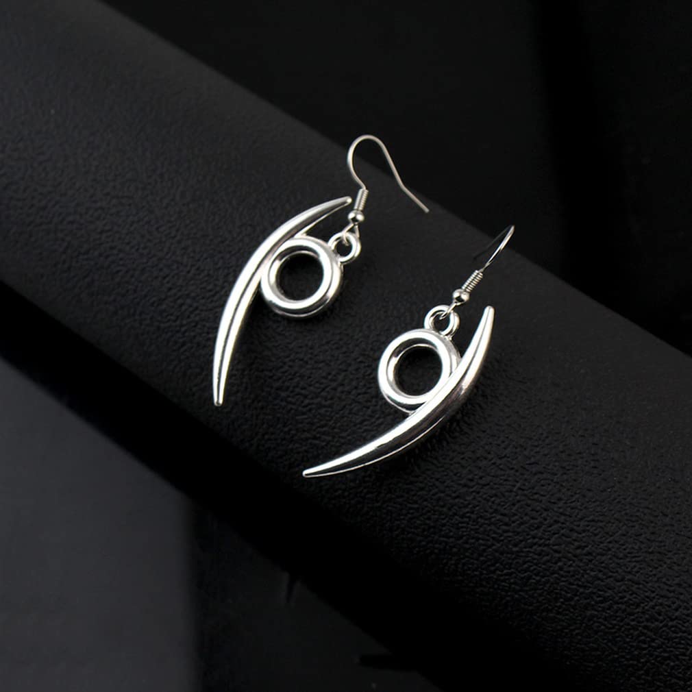 MayDee Pendientes Ninja Orochimaru Clip para el oído Cosplay Party Supply Orochimaru Cosplay Dangler