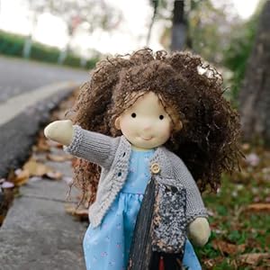 Handmadewaldorfdolllouise12softgirlragdollwithcutestuffedplushidealfirstdollforbabiestoddlers Urban Country Home Decor Handmade waldorf doll louise 12 soft girl rag doll with cute stuffed plush ideal first doll for babies toddlers urban country home decor
