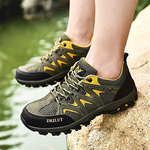 Chaussures de randonnée légères à lacets avec semelle antidérapante