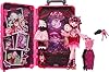 Monster High Skulltimate Secrets Draculaura Doll and Accessories Set, Destination: Gore-geous Oasis with Suitcase and 19+ Surprises Like Clothes #5